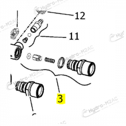 KIT 307 RACCORD LAITON POMPE